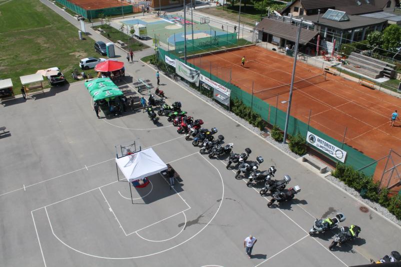 Varna vožnja za motoriste na Vrhniki