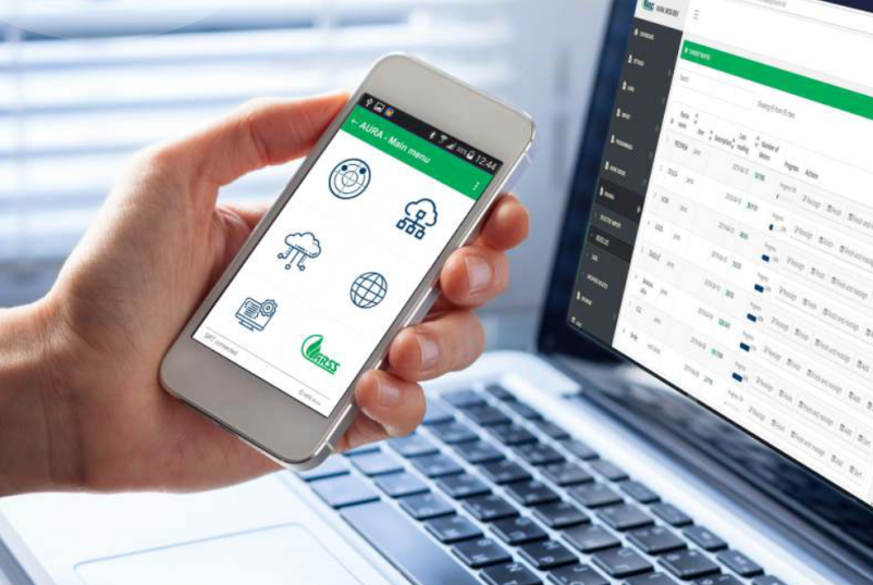 Water meter reading software Slovenia