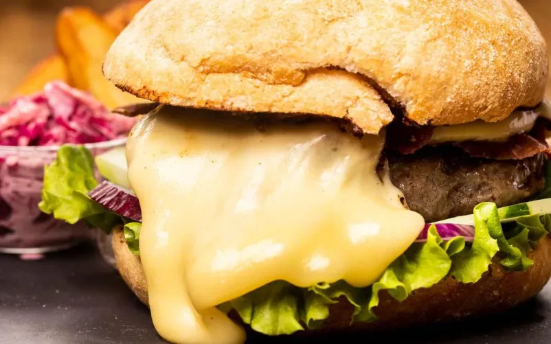 Dobre pice in burgerji na Bledu