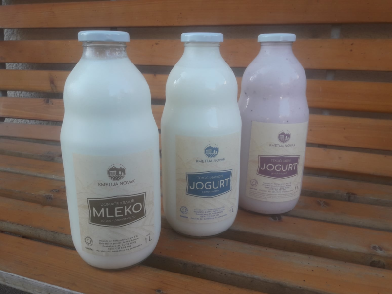 Domače mleko Kranj, Gorenjska