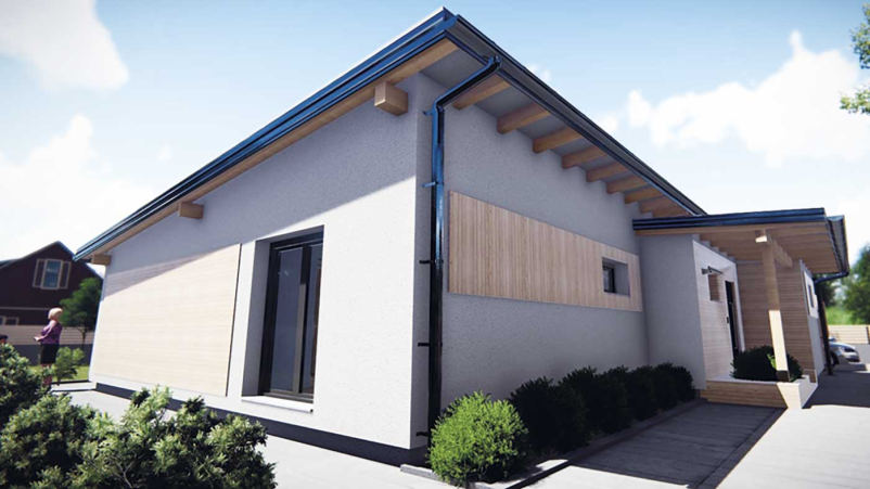 Holzskelett-Hausbau in Slowenien