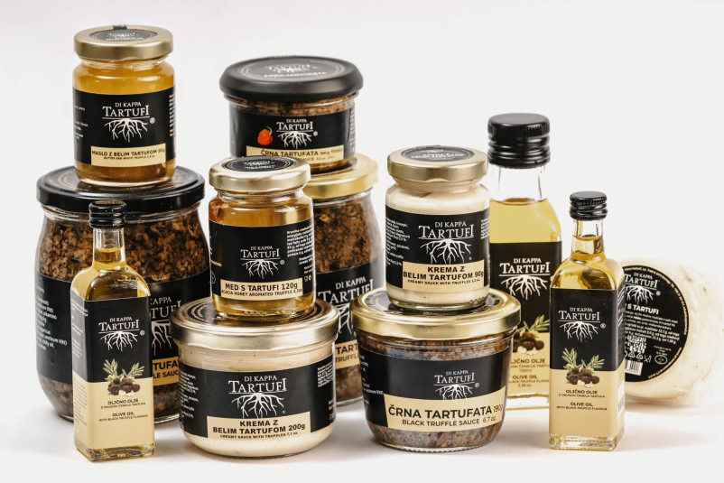 Izdelki iz tartufov Primorska