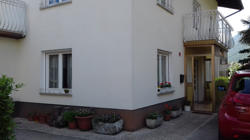 Lep apartma za 5 oseb Kobarid