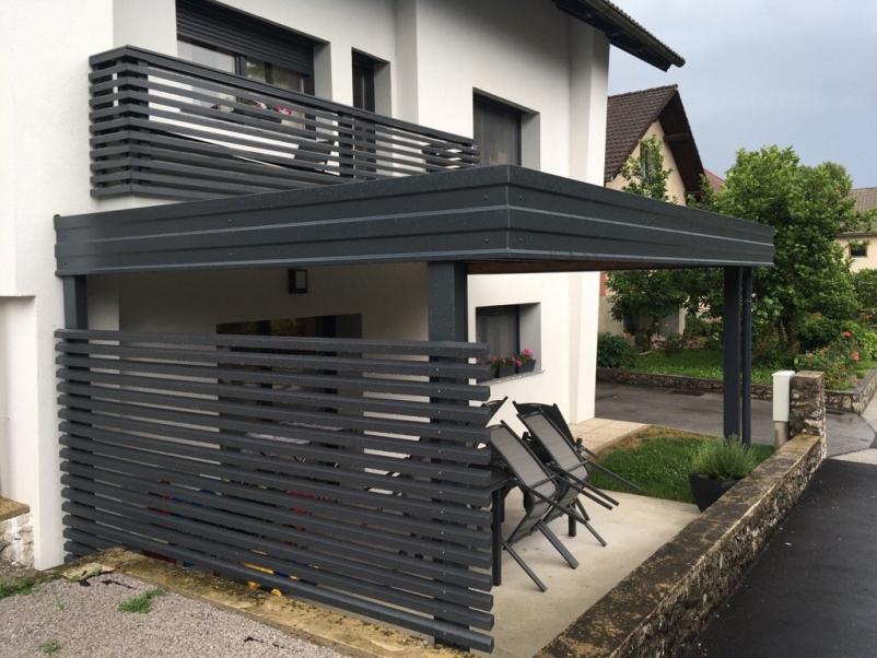 Lesene stopniščne in balkonske ograje Slovenija