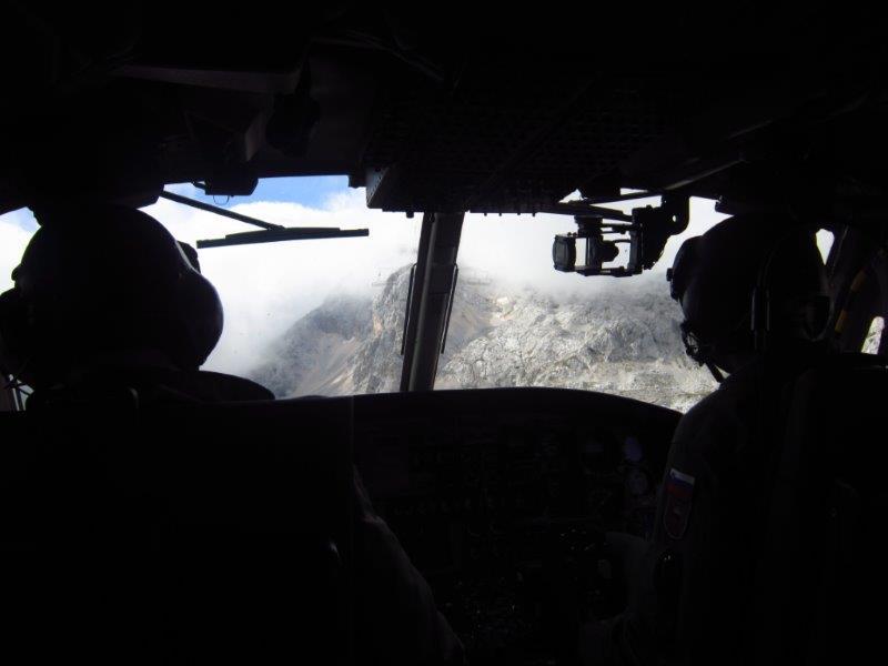 Pomoč ljudem pri nesrečah v gorah Gorenjska, Slovenija