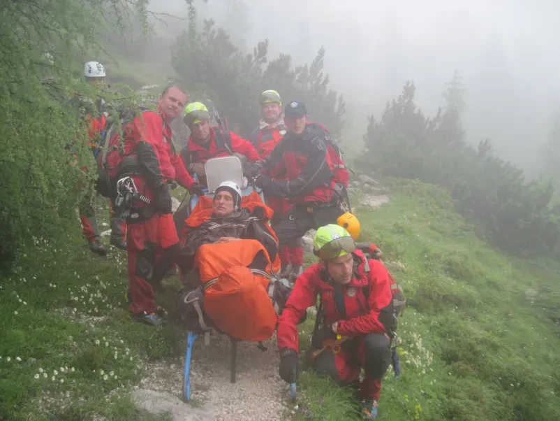 Nudimo pomoč ljudem pri nesrečah v gorah na Gorenjskem