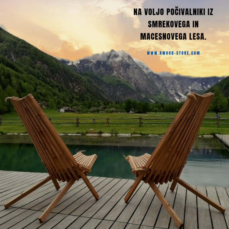 Spletna prodaja lesenih počivalnikov Slovenija