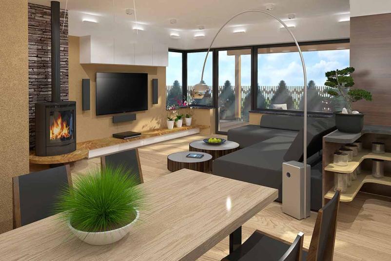 3D izrisi projektiranja stanovanj Kranj