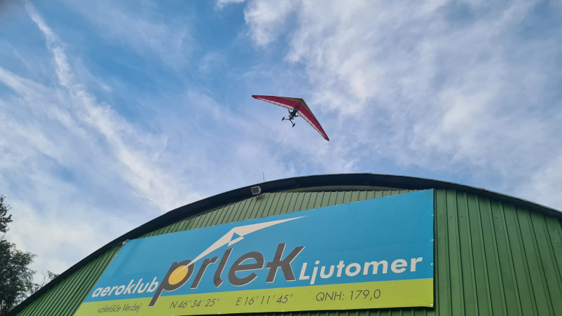 Vpis v aeroklub v Ljutomeru