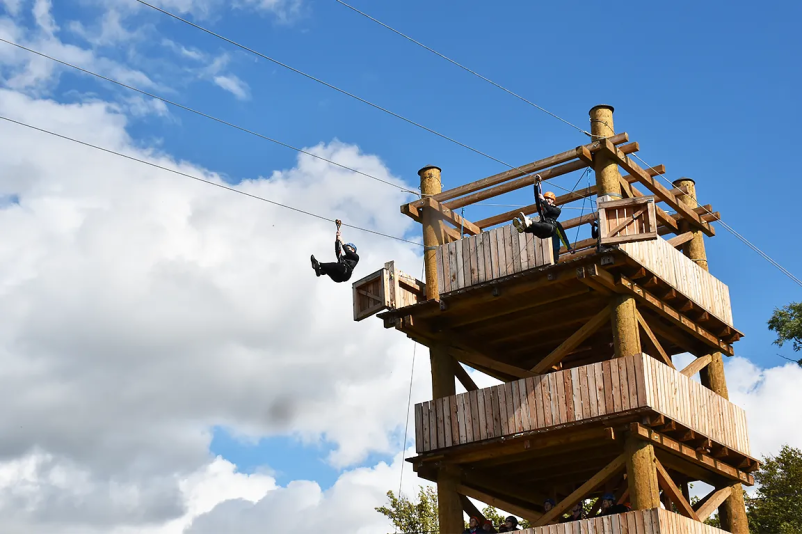 Adrenalinski zipline Vinarium