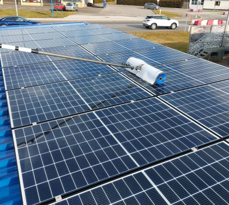 Kvalitetno čiščenje sončnih elektrarn Prekmurje