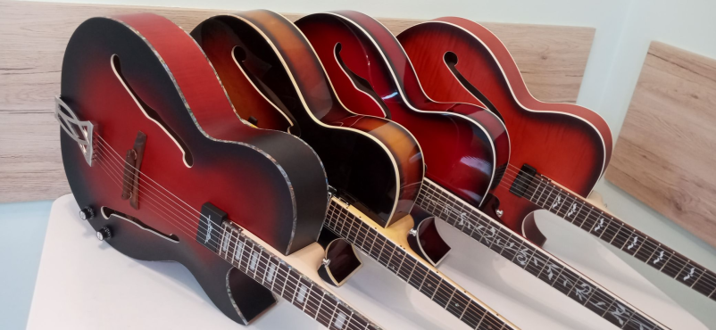 Handmade unique custom guitars Slovenia
