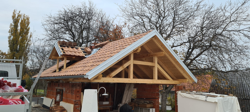 Izdelava lesenih nadstreškov Pomurje, Slovenija