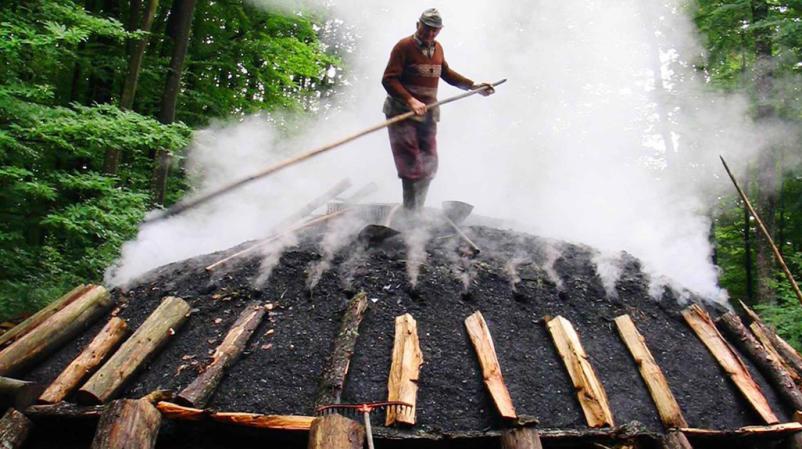 Ohranjanje tradicije kuhanja oglja v oglarskih kopah v Sloveniji