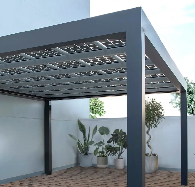 Montaža pergol na Savinjskem