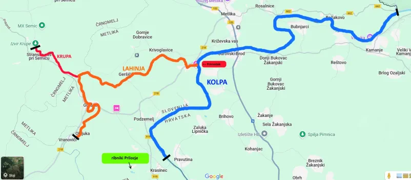 Hiter nakup ribolovnih dovolilnic Bela krajina