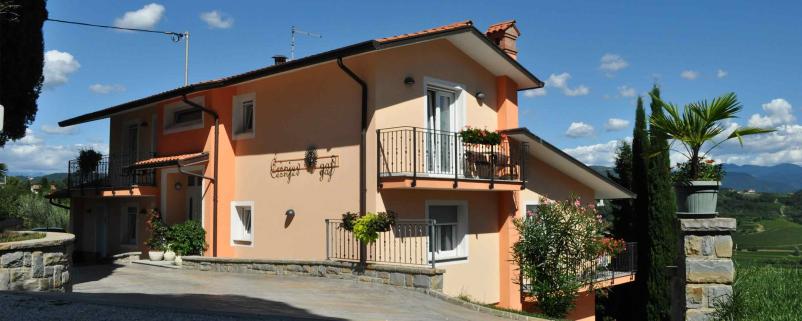 Dobra turistična kmetija s sobami Brda