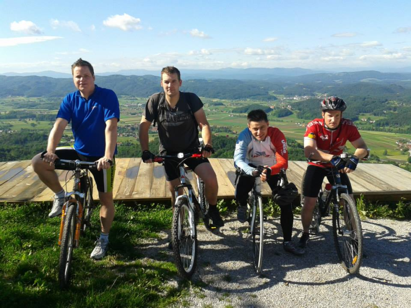 Skupinsko kolesarjenje Šentrupert