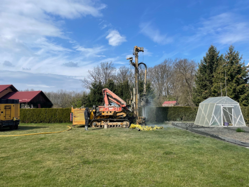 Črpalna vrtina za zalivanje