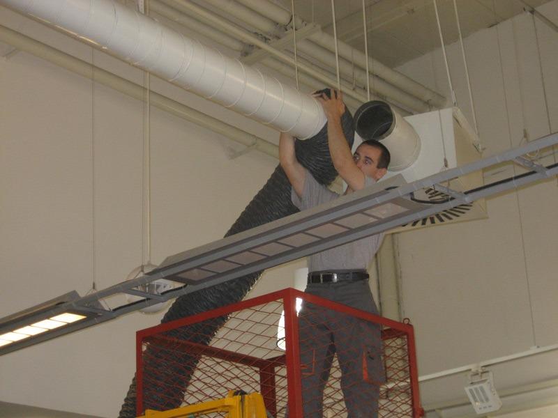 servisiranje prezračevalnih sistemov