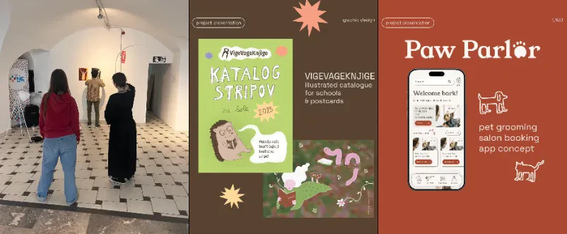 Grafično oblikovanje za projekte Maribor
