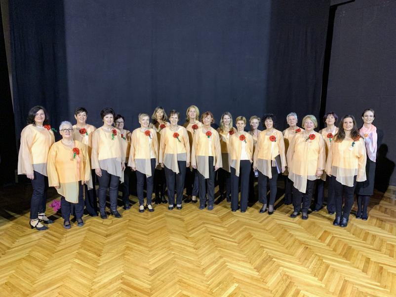 Nastop ženskega pevskega zbora Ilirska Bistrica