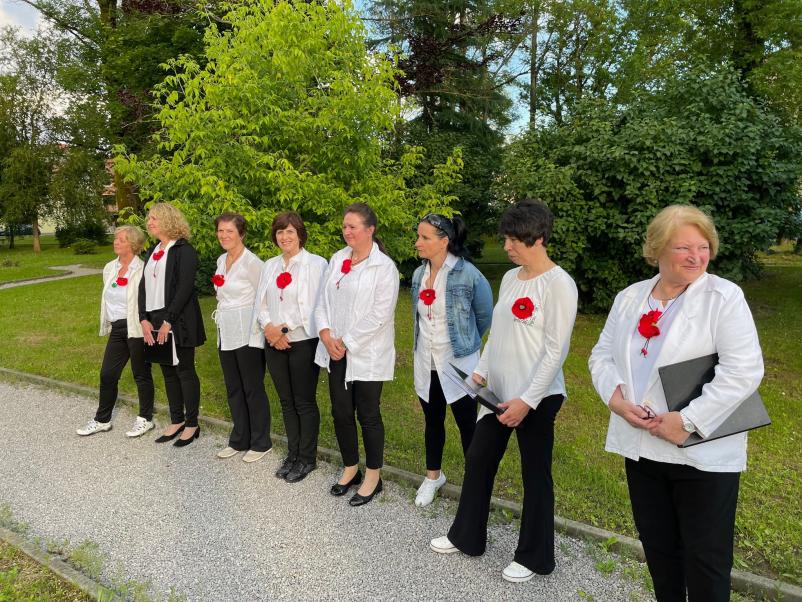 Nastop ženskega pevskega zbora Prem Ilirska Bistrica