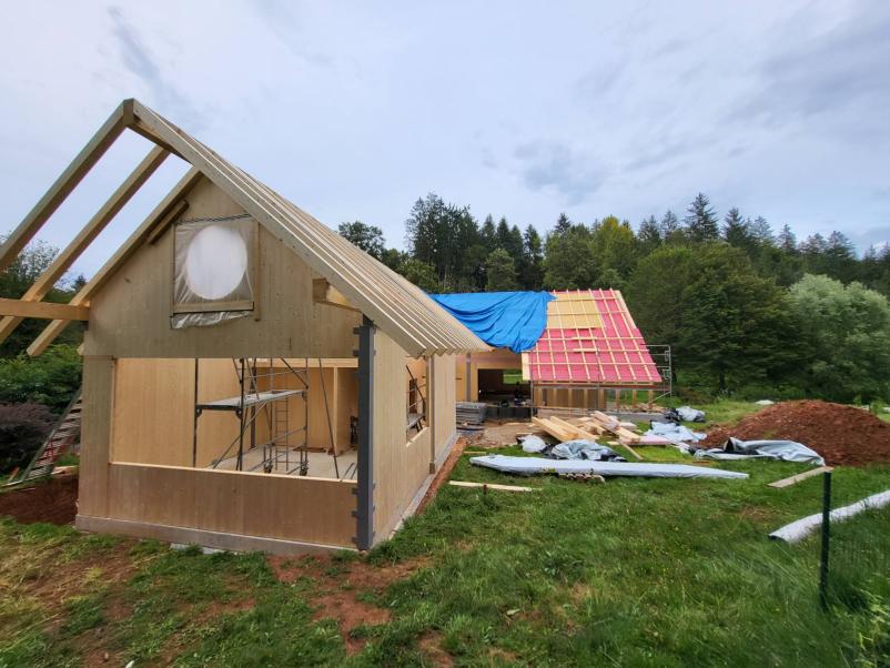 Kvalitetna postavitev montažnih hiš Dolenjska, Slovenija