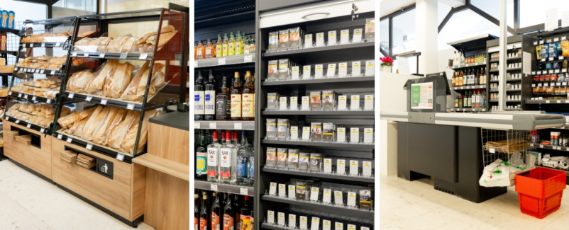 Projektiranje, vzdrževanje, montaža maloprodajnih prostorov in skladišč