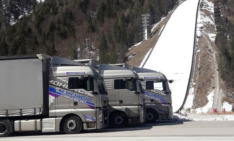 Podjetje za ugodne prevoze blaga po Evropi