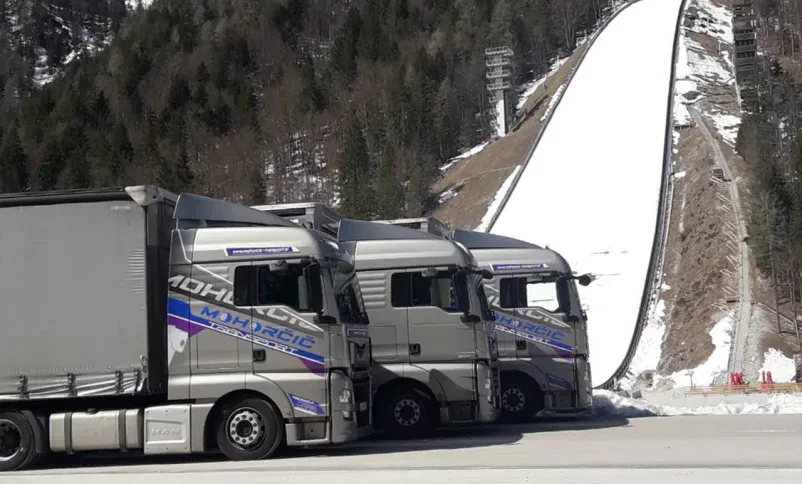 Podjetje za ugodne prevoze blaga po Evropi