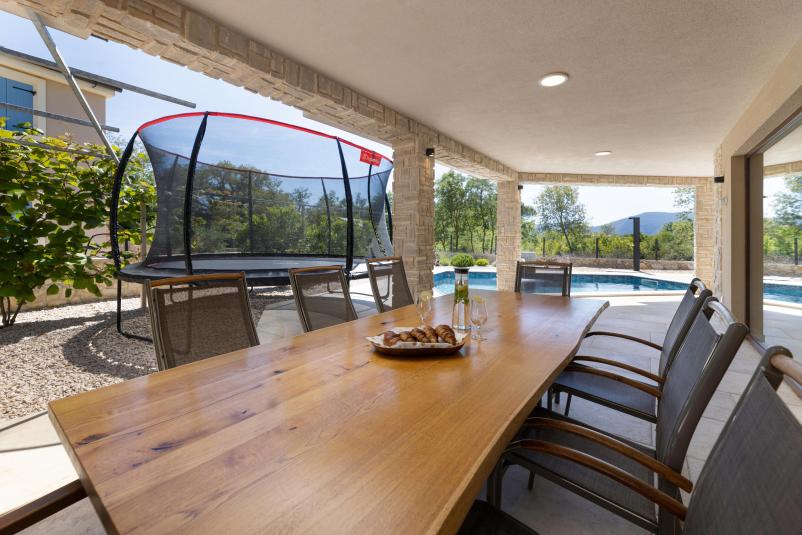 Rent a villa with pool Krk