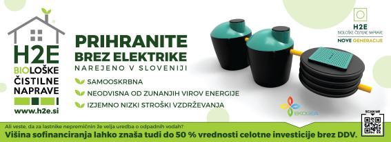 Biološke čistilne naprave za kmetijstvo, živinorejo in poljedelstvo Slovenija