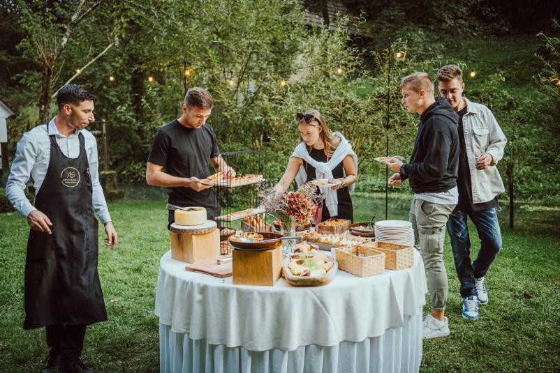 Catering za praznovanja Osrednja Slovenija
