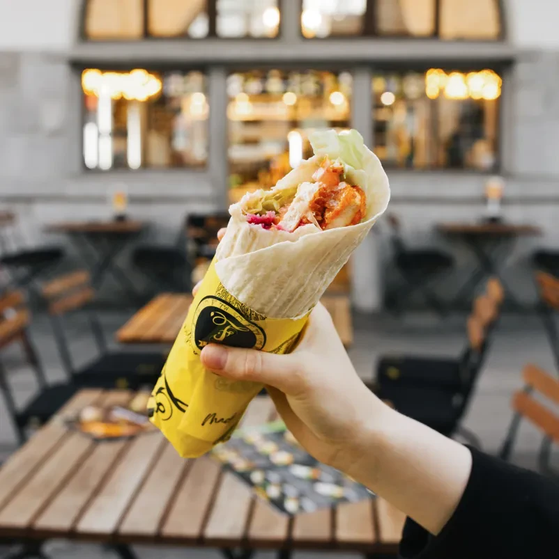 The best crispy chicken in Ljubljana