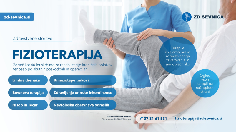 Dober fizioterapevt Sevnica