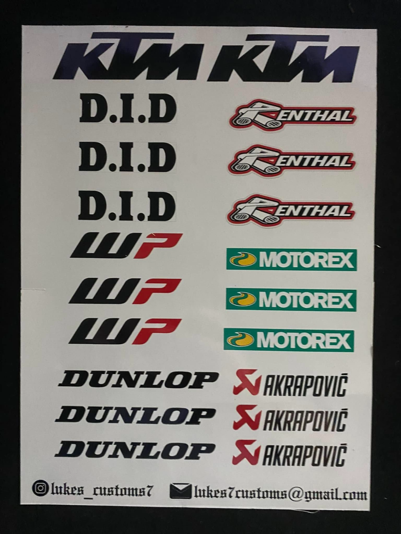 Aufkleber für Motorsport-Teams Österreich