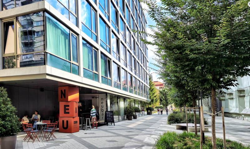 Hotel s kavarno center Ljubljane, Slovenija