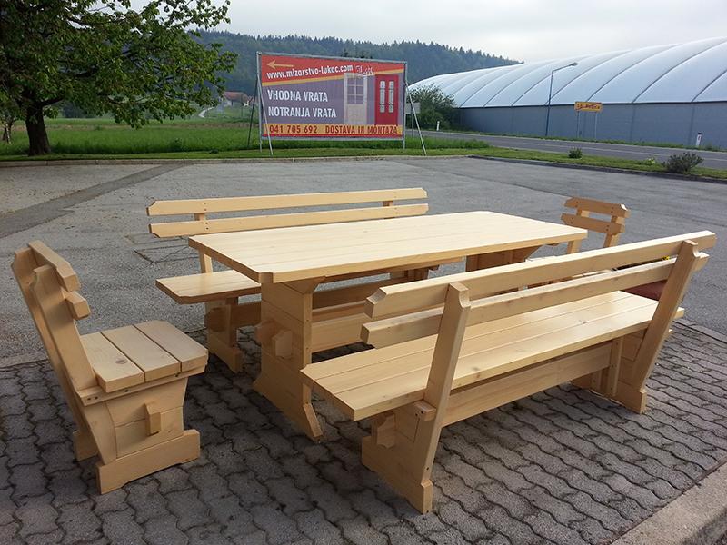 Izdelava vrtne garniture po meri Savinjska