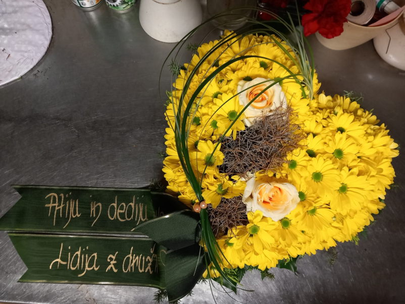 Nakup žalnega venca Celje