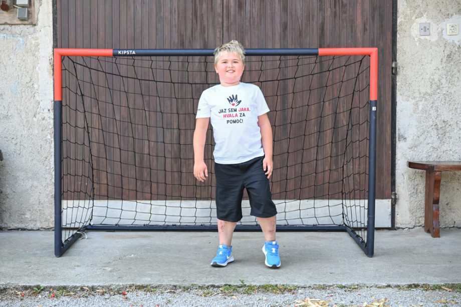 8 Jaka Škof iz Ribnice se pogumno spopada z Duchennovo mišično distrofijo