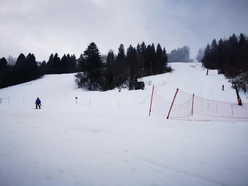 Ugodno smučišče Srednja vas v Bohinnju