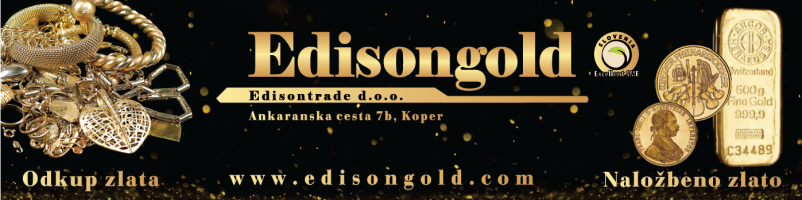 Nakup in odkup zlata Ljubljana, Koper