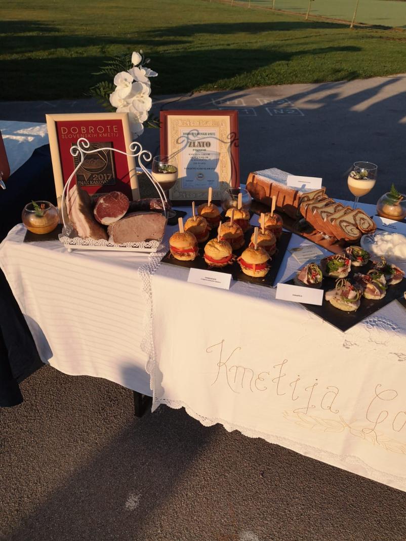 Prostor za zaključene družbe na turistični kmetiji Štajerska