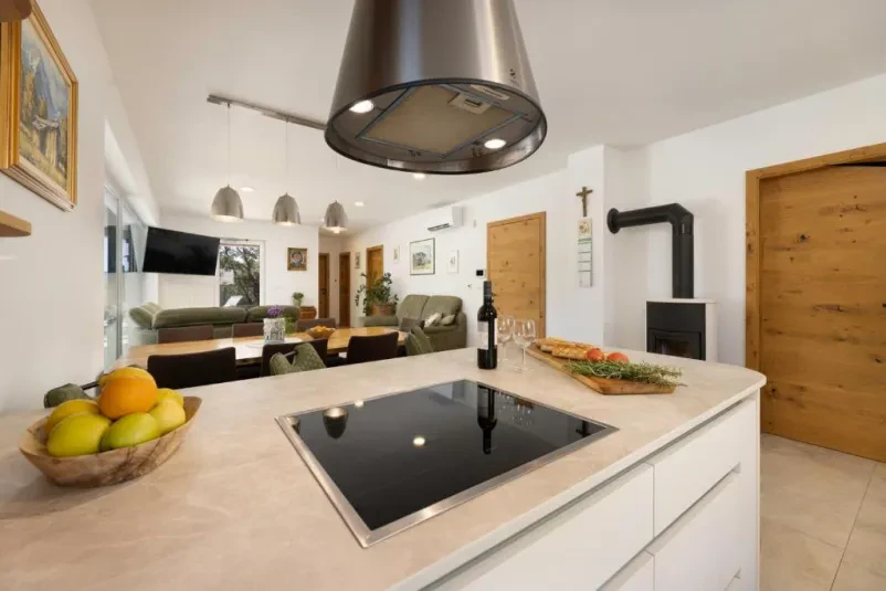 Holiday villa with pool for 10 guests Krk
