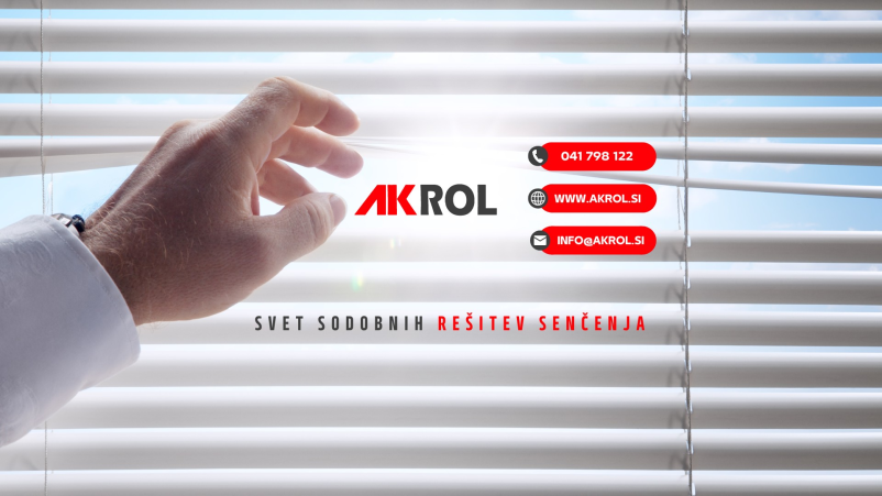 Kvalitetne rolete in žaluzije v Ljubljani