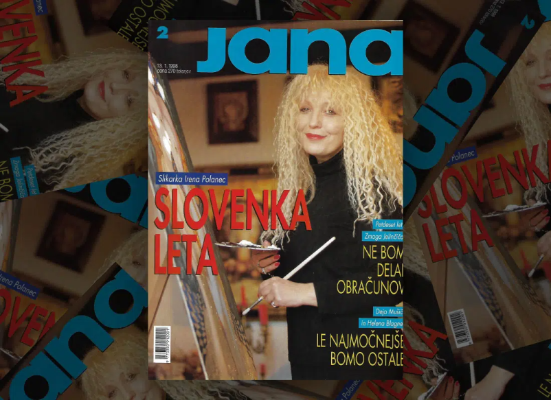 Slikarka Irena Polanec