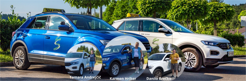 Šola vožnje Šentjanž, okolica