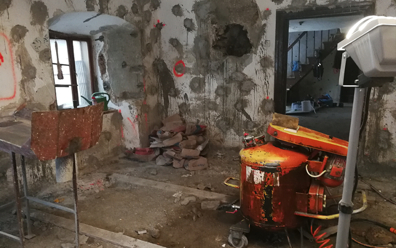 Injektiranje Bohinjska Bistrica, Slovenija