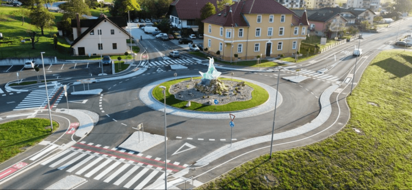 Talne označbe za ceste Slovenija